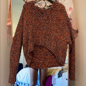 Multi Colored Urban outfitters cropped sweater